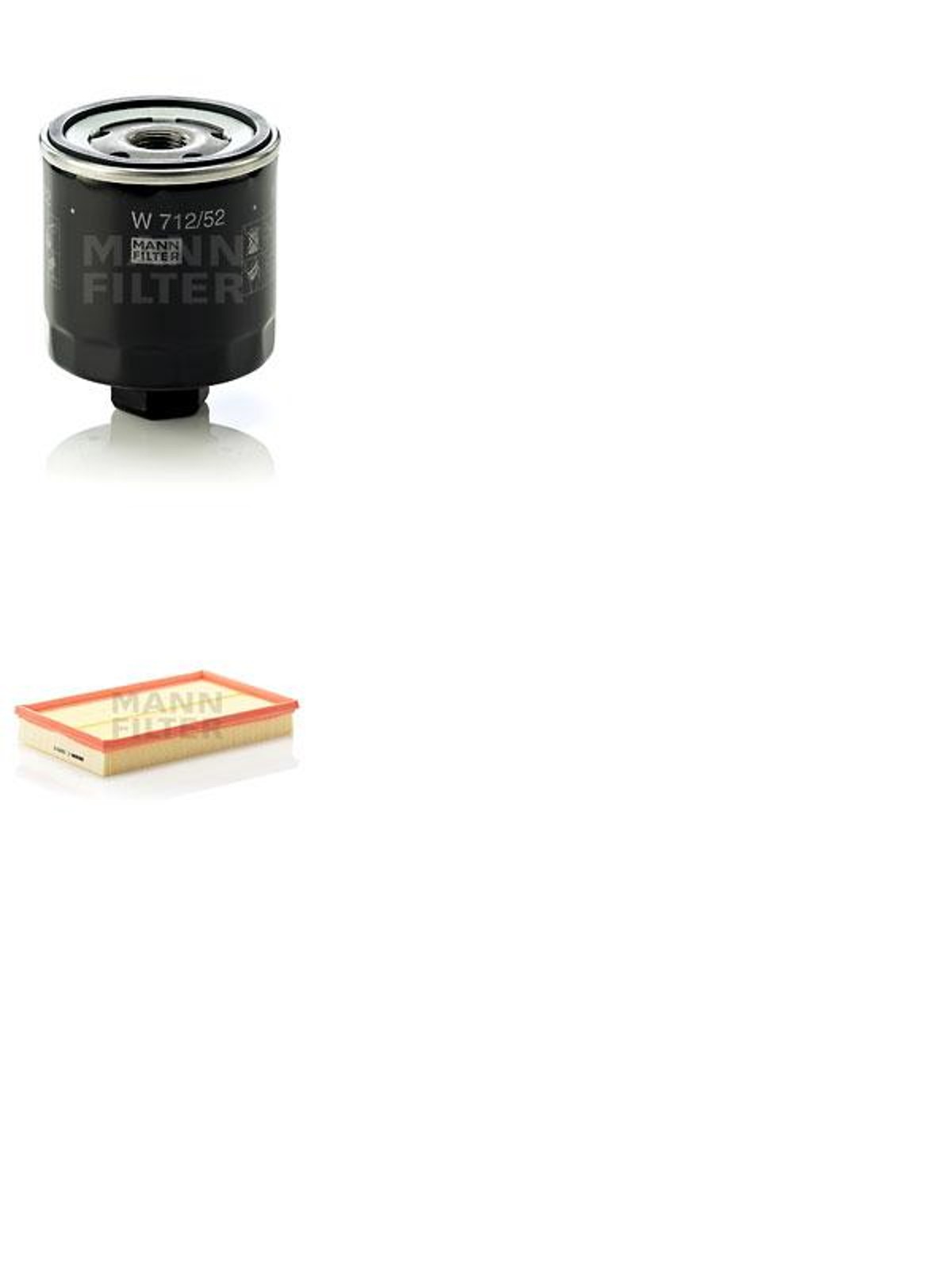 Bild 1 - MANN-FILTER W 712/52 + C 2998/5 x