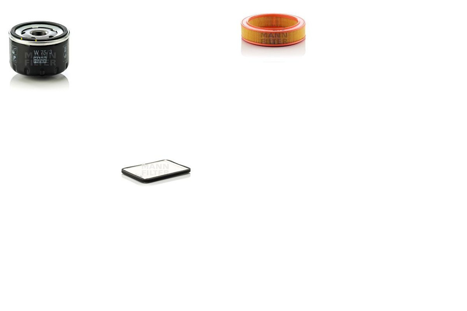 Bild 1 - MANN-FILTER W 75/3 + C 2766 + CU 2424