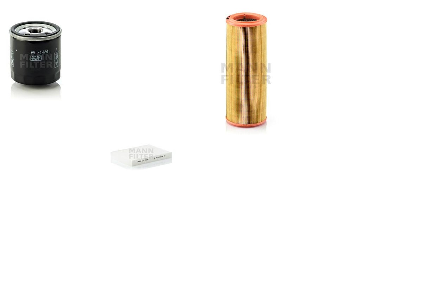 Bild 1 - MANN-FILTER W 714/4 + C 1189 + CU 2335