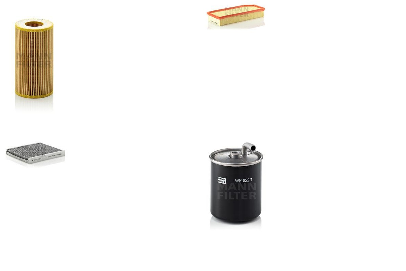 Bild 1 - MANN-FILTER HU 718/1 k + C 38 145 + CUK 2545 + WK 822/1