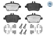 Produktbild von Bremsbelagsatz, Scheibenbremse MEYLE-PD: Advanced performance and design.