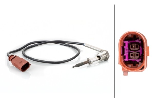 Sensor Abgastemperatur METZGER für VW TRANSPORTER T6 Kasten