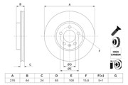 Produktbild von Bremsscheibe