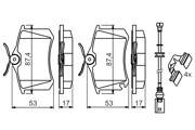 Vorschau 12 - BOSCH 0 986 478 492 + 0 986 494 598