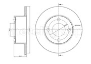 Produktbild von Bremsscheibe