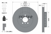 Produktbild von Bremsscheibe PRO+