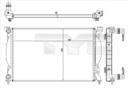 Produktbild von Kühler, Motorkühlung