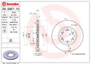 Vorschau 1 - BREMBO 09.5957.10 + P 49 010