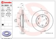 Produktbild von Bremsscheibe PRIME LINE