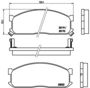 Vorschau 3 - BREMBO 09.5957.10 + P 49 010