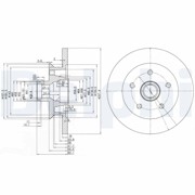 Produktbild von Bremsscheibe