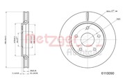 Produktbild von Bremsscheibe